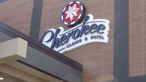 is cherokee casino in roland open
